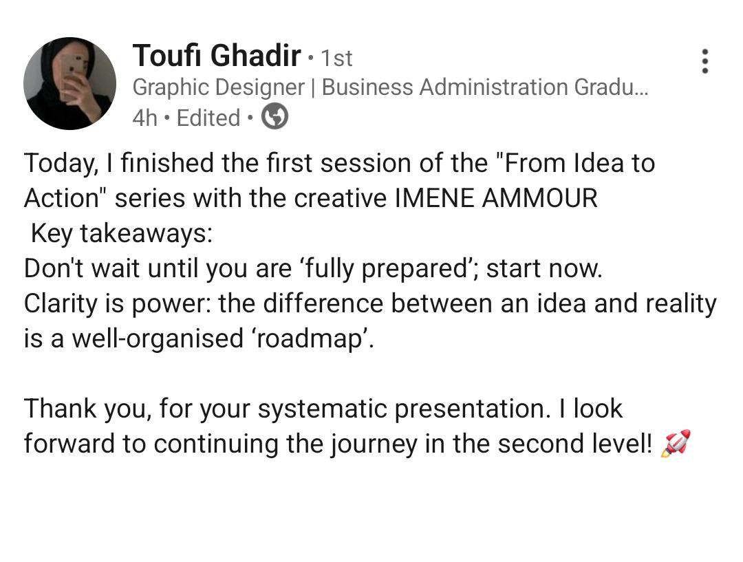 Qiima member testimonial